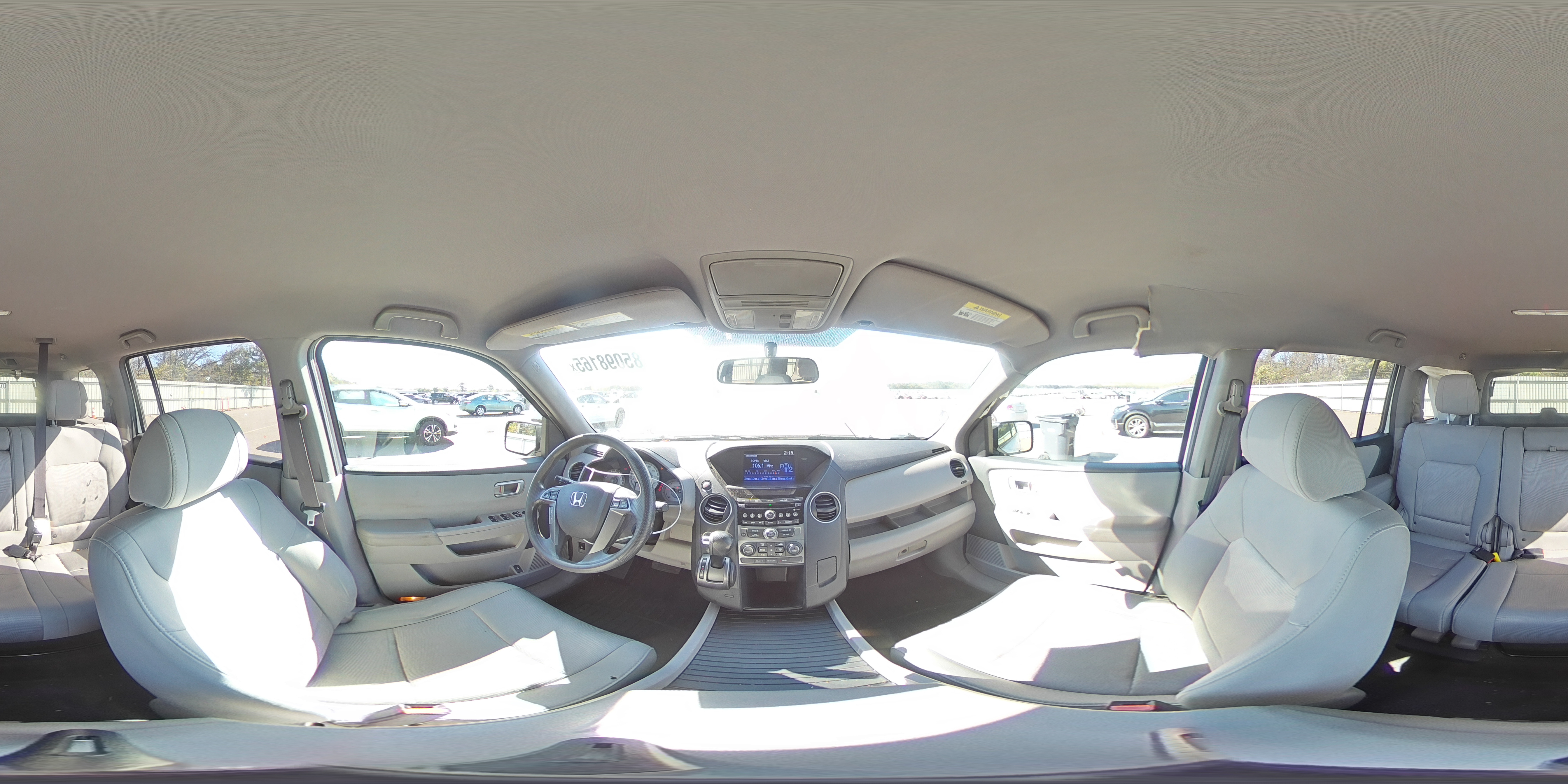 2014 Honda Pilot Lx VIN: 5FNYF4H2XEB041808 Lot: 85098165