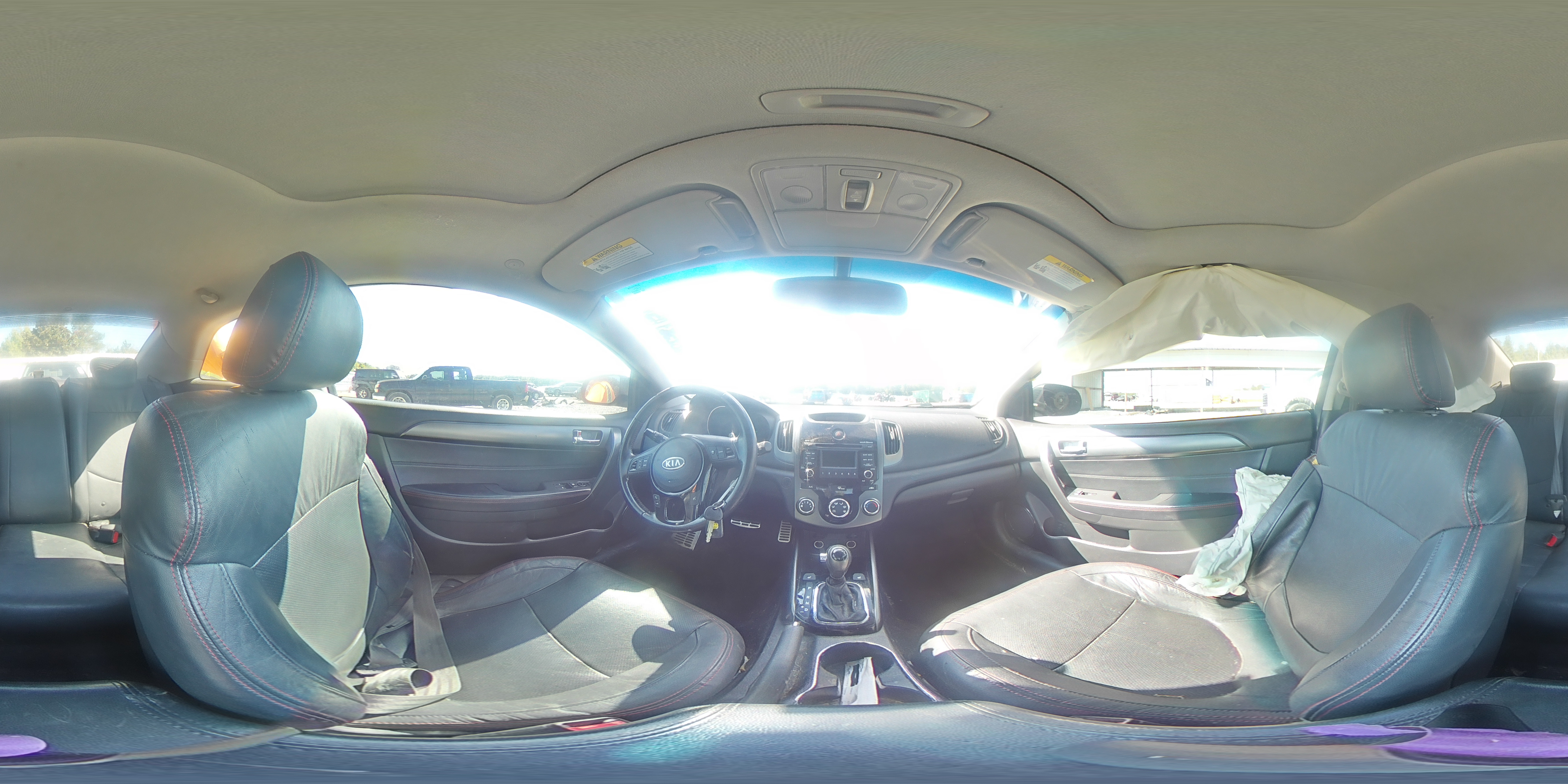 2013 Kia Forte Sx VIN: KNAFW6A31D5664043 Lot: 82358375