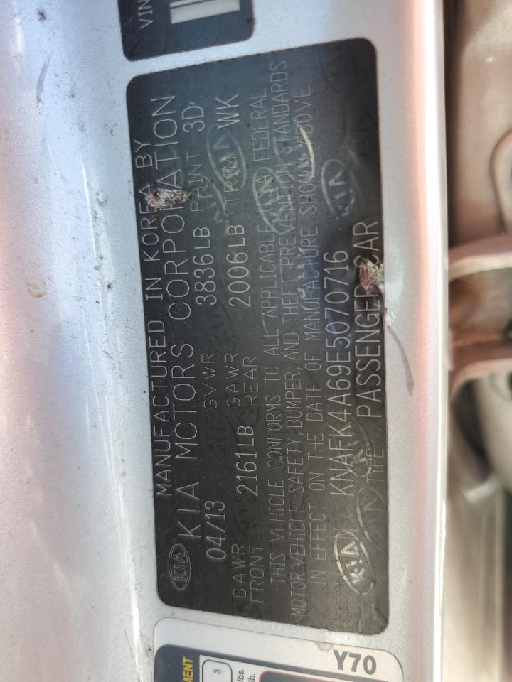 2014 Kia Forte Lx VIN: KNAFK4A69E5070716 Lot: 86183345