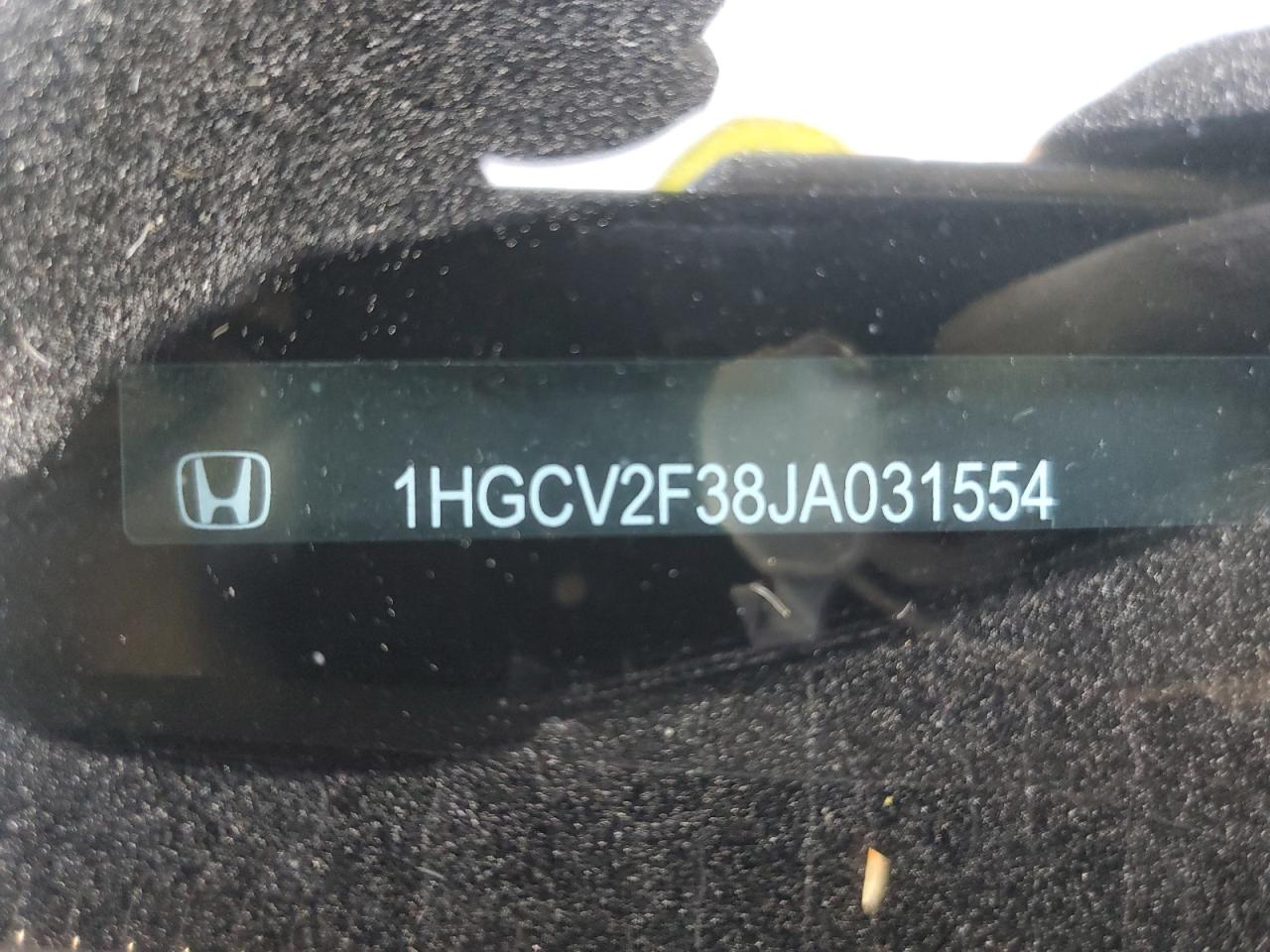 2018 Honda Accord Sport VIN: 1HGCV2F38JA031554 Lot: 85362585