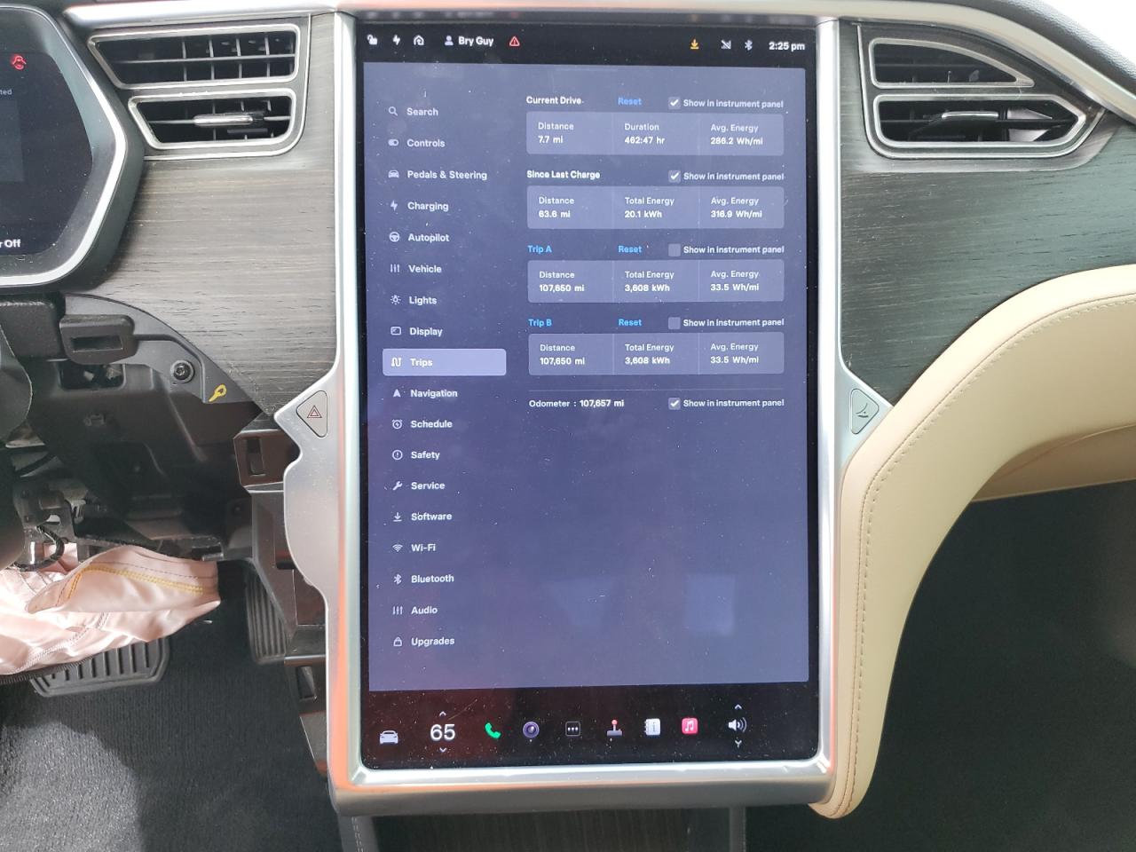 2015 Tesla Model S 85D VIN: 5YJSA1H27FF098634 Lot: 85361935