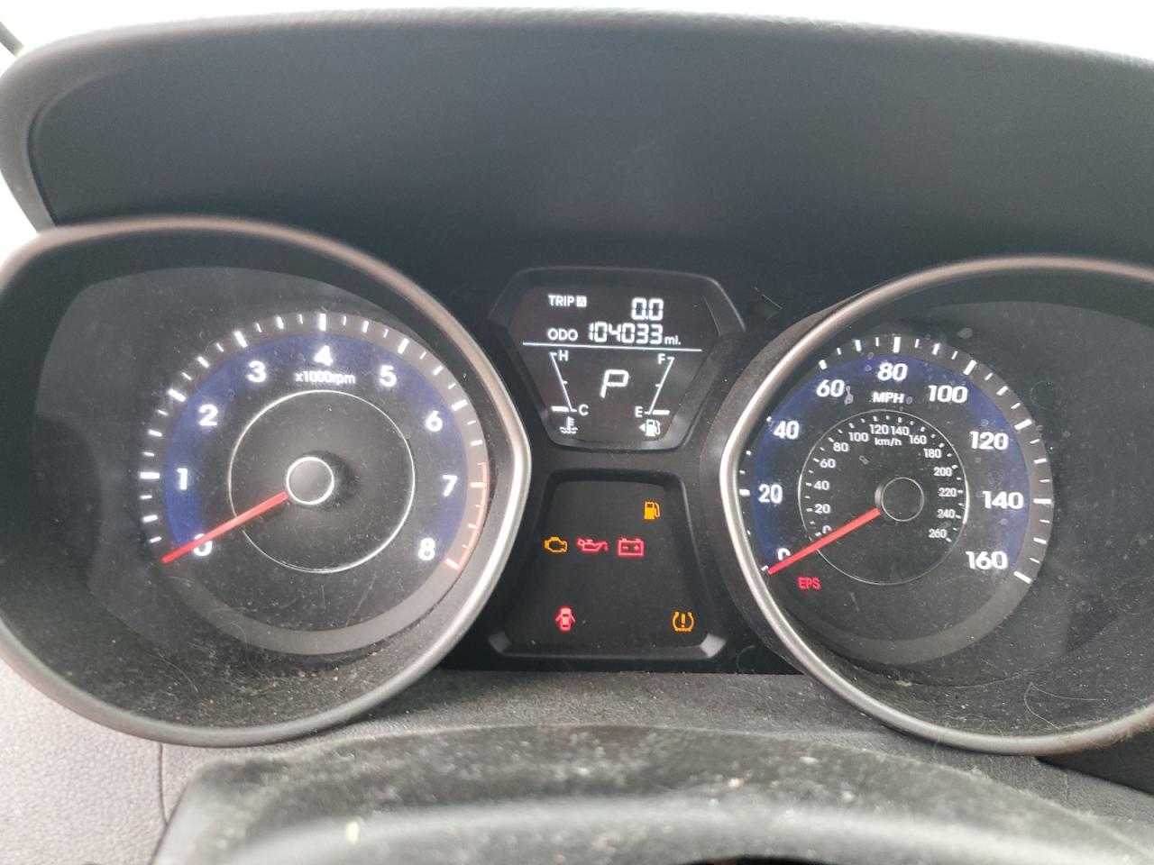 2013 Hyundai Elantra Gls VIN: 5NPDH4AE0DH186319 Lot: 85293775