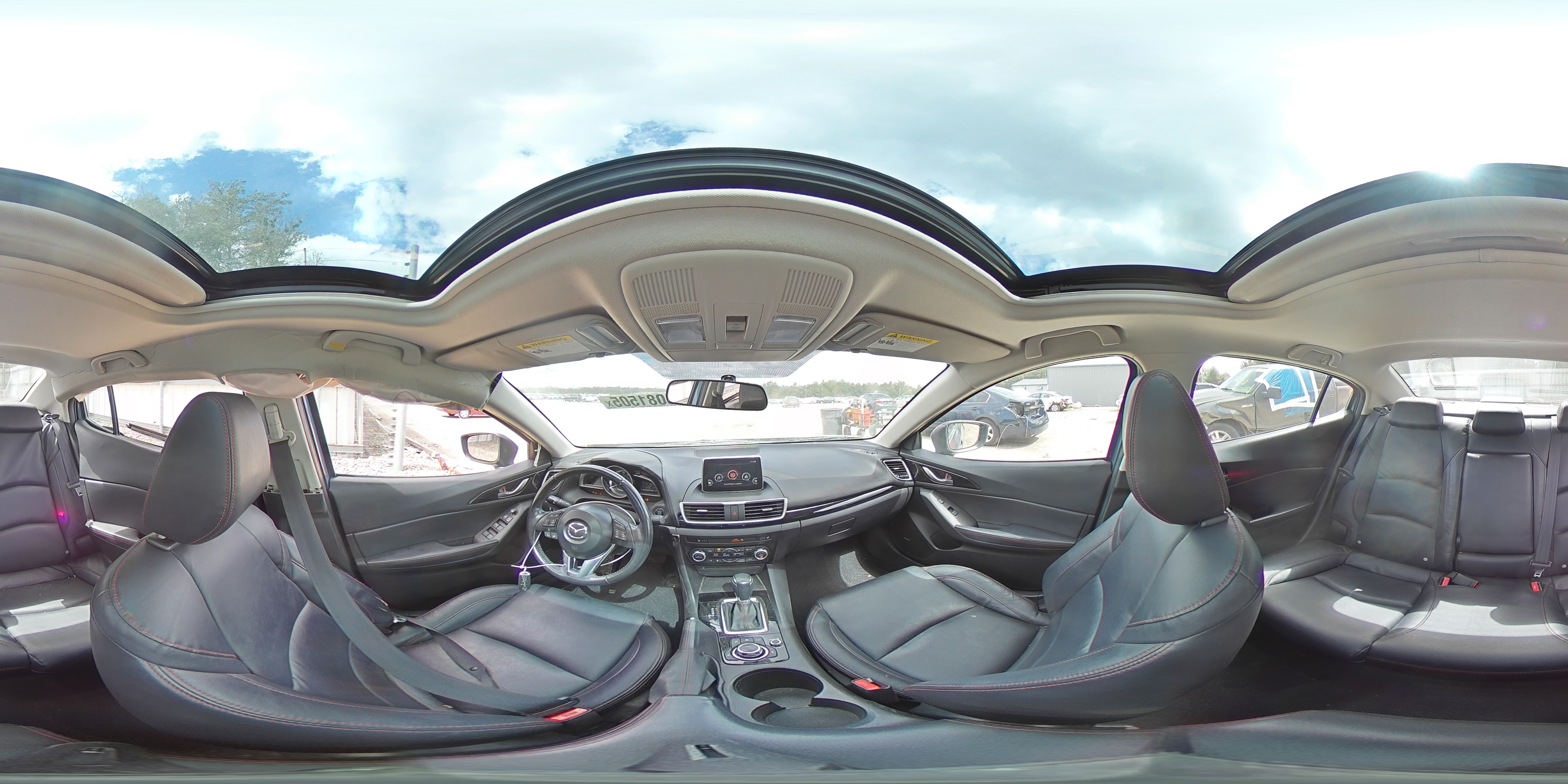 2015 Mazda 3 Grand Touring VIN: JM1BM1W77F1232413 Lot: 85081505