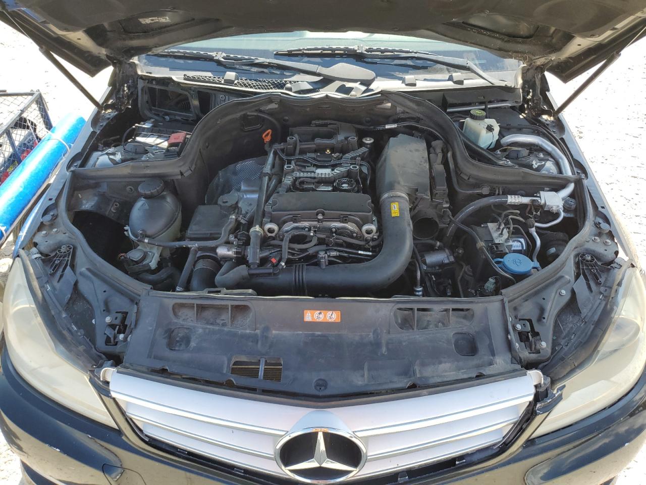 2012 Mercedes-Benz C 250 VIN: WDDGF4HB5CR222078 Lot: 82724735