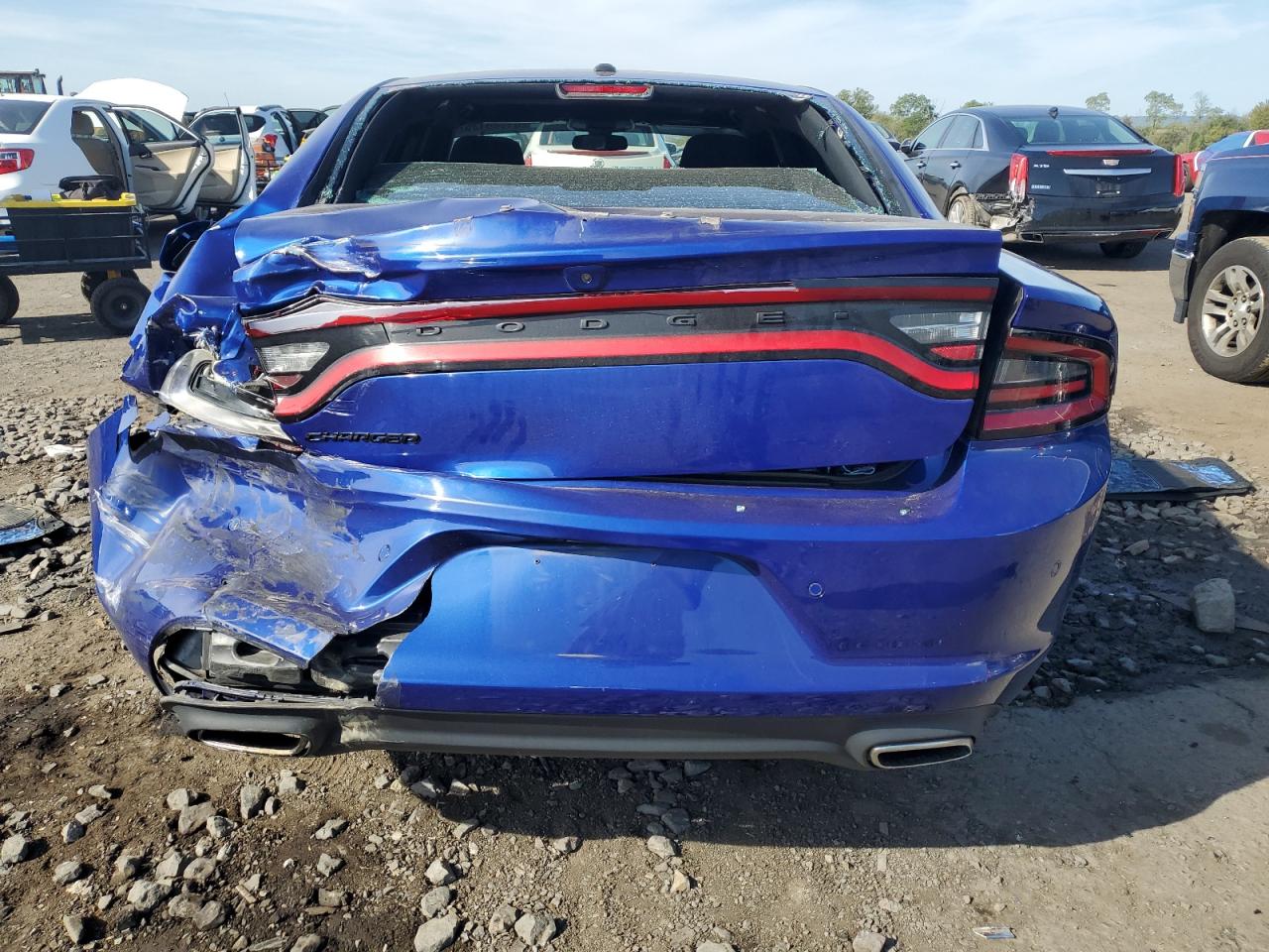 2022 Dodge Charger Sxt VIN: 2C3CDXBG9NH186617 Lot: 81986125