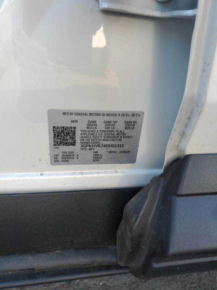 2025 Honda Prologue Ex VIN: 3GPKHVRJ4SS511313 Lot: 86544655