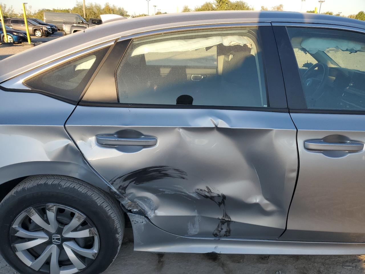 2025 Honda Civic Lx VIN: 2HGFE2F21SH593450 Lot: 86101205