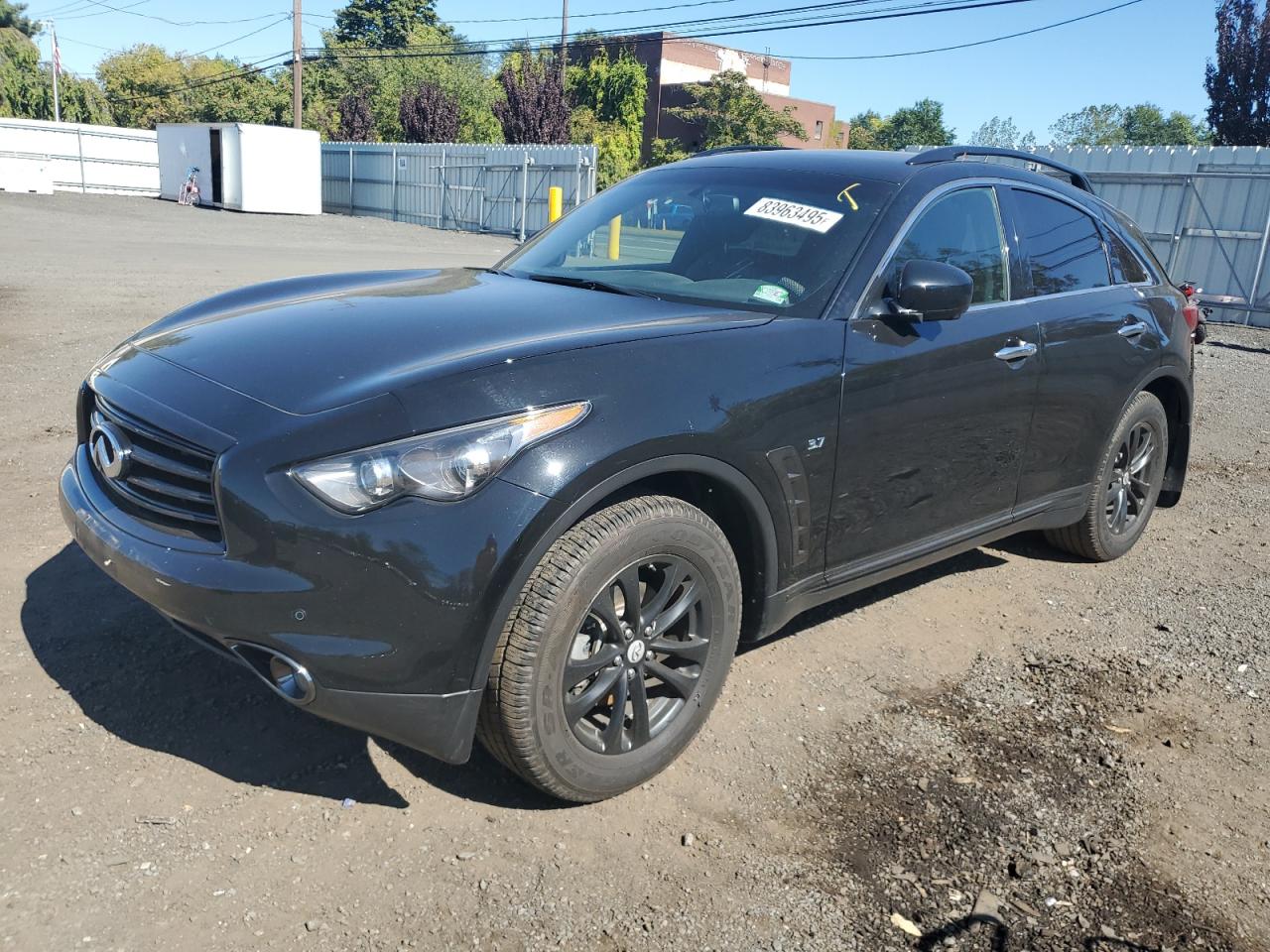 INFINITI QX70 2016. Lot# 83963495. VIN JN8CS1MW1GM750137. Photo 1