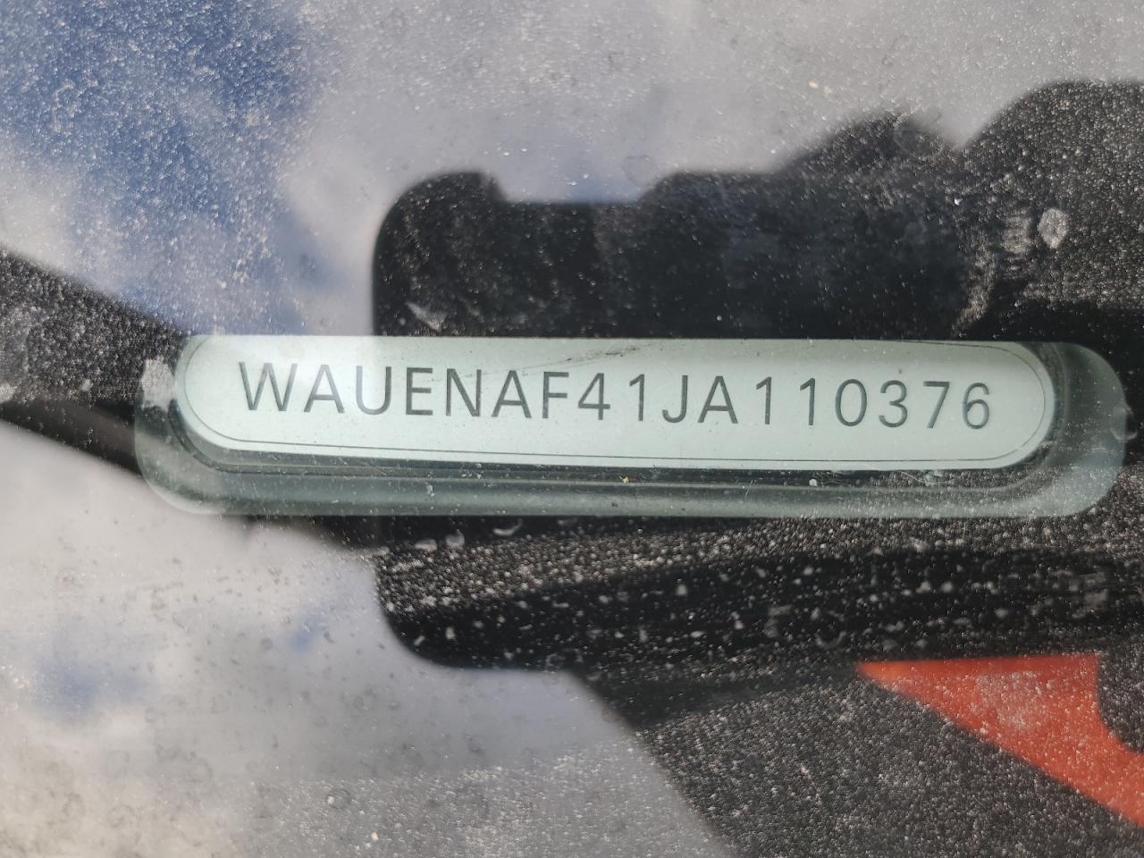 2018 Audi A4 Premium Plus VIN: WAUENAF41JA110376 Lot: 90503265