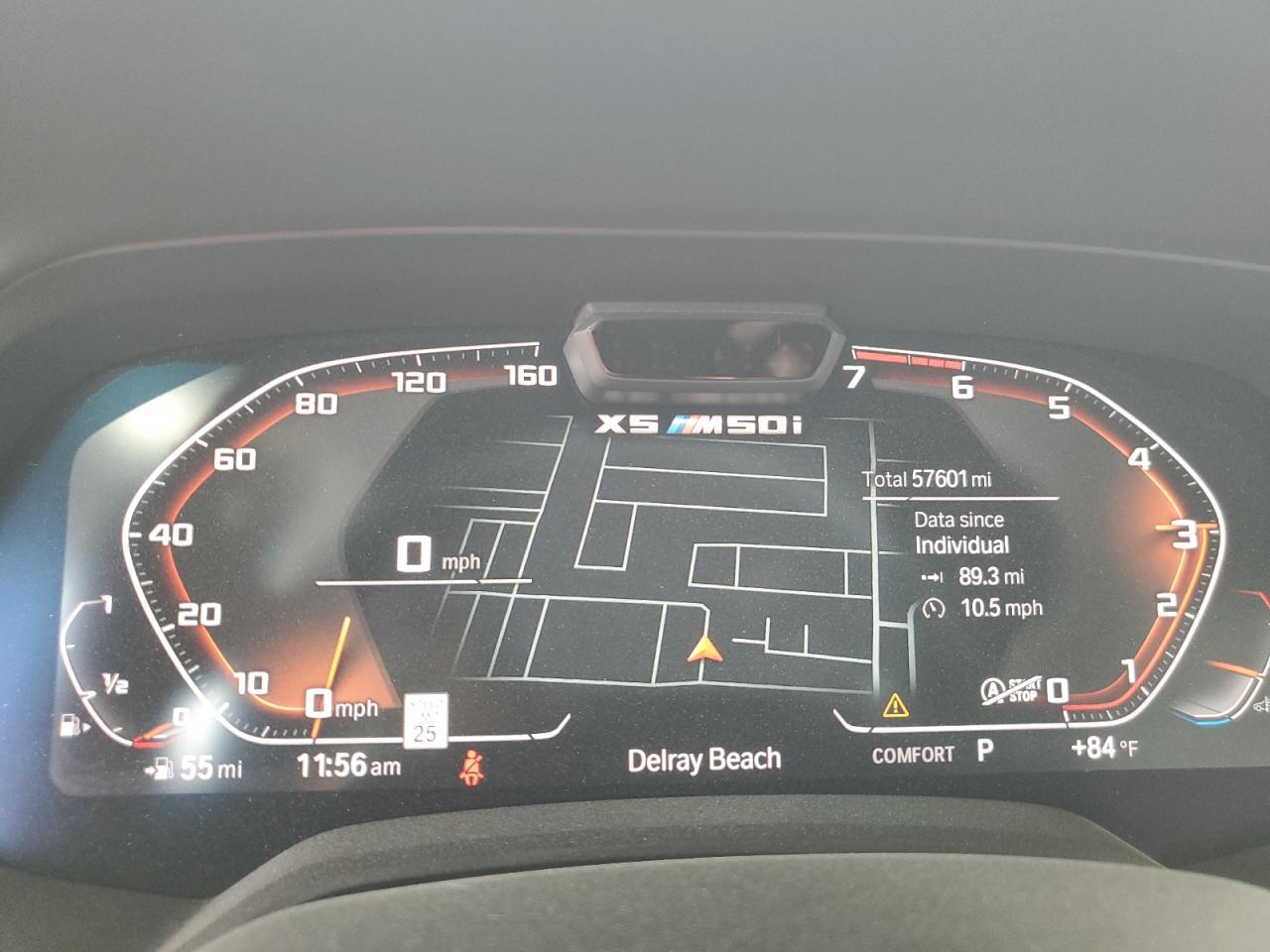 2020 BMW X5 M50I VIN: 5UXJU4C01M9E12667 Lot: 84596505