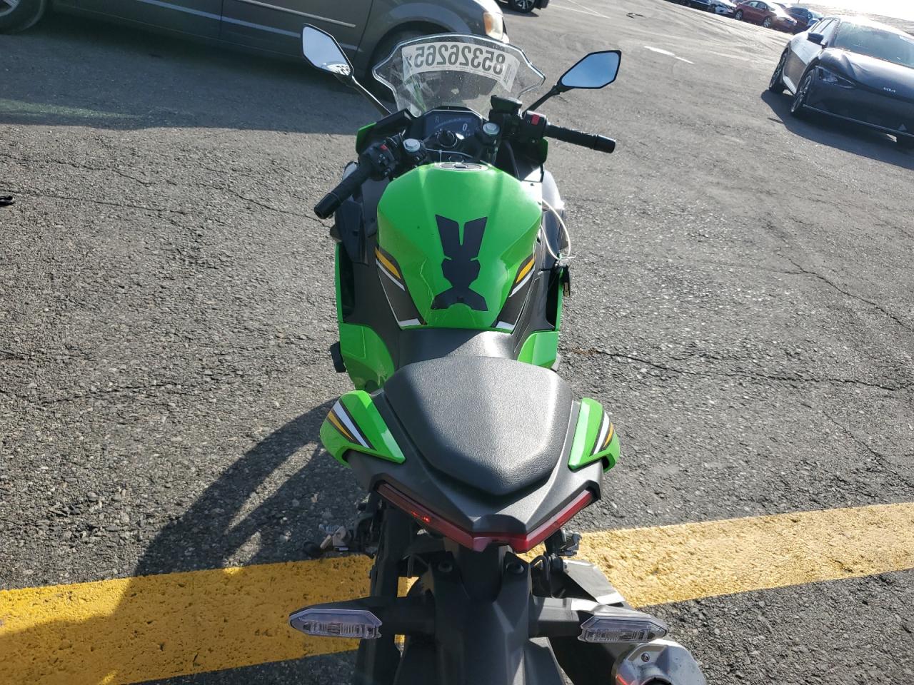 2025 Kawasaki Ex500 A VIN: ML5EXGJ16SDA52078 Lot: 85326265