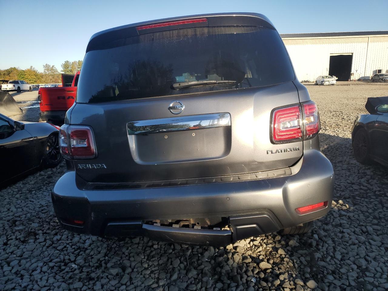 2020 Nissan Armada Platinum VIN: JN8AY2NE2L9780827 Lot: 85829045