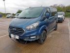 2020 FORD TRANSIT CUSTOM 2.0 ECOBLUE 170PS LOW ROOF D/CAB LIMITED VAN AUTO for sale at Copart SANDWICH