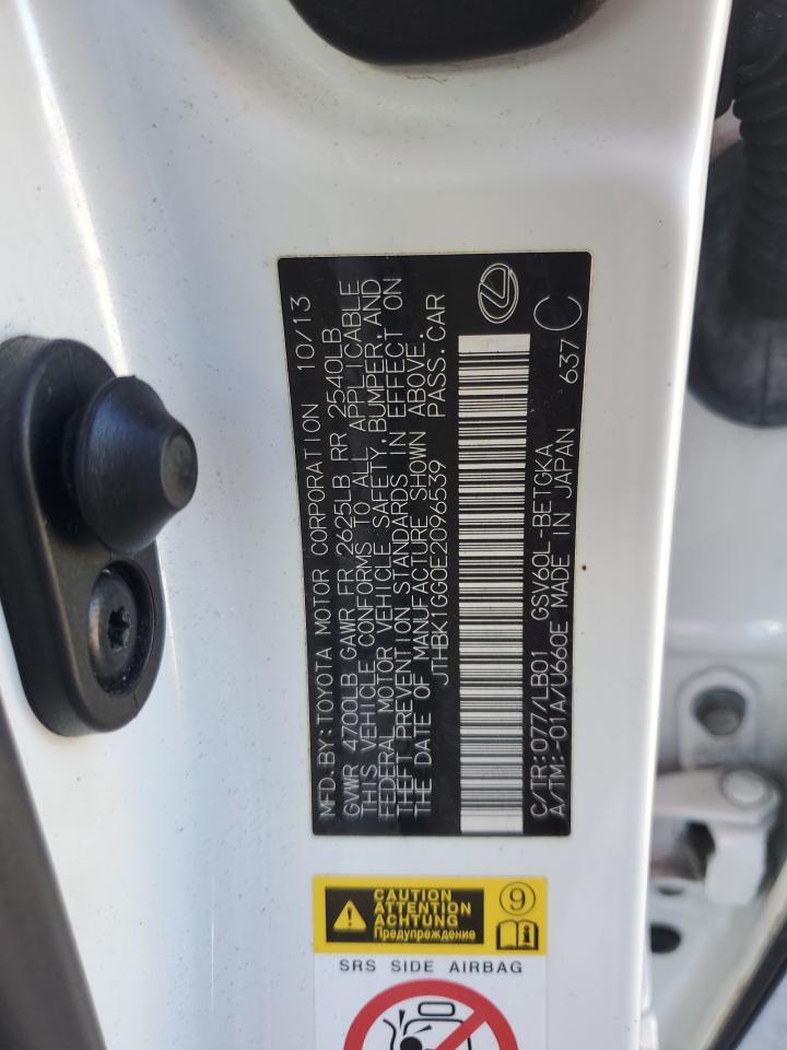 2014 Lexus Es 350 VIN: JTHBK1GG0E2096539 Lot: 81121015