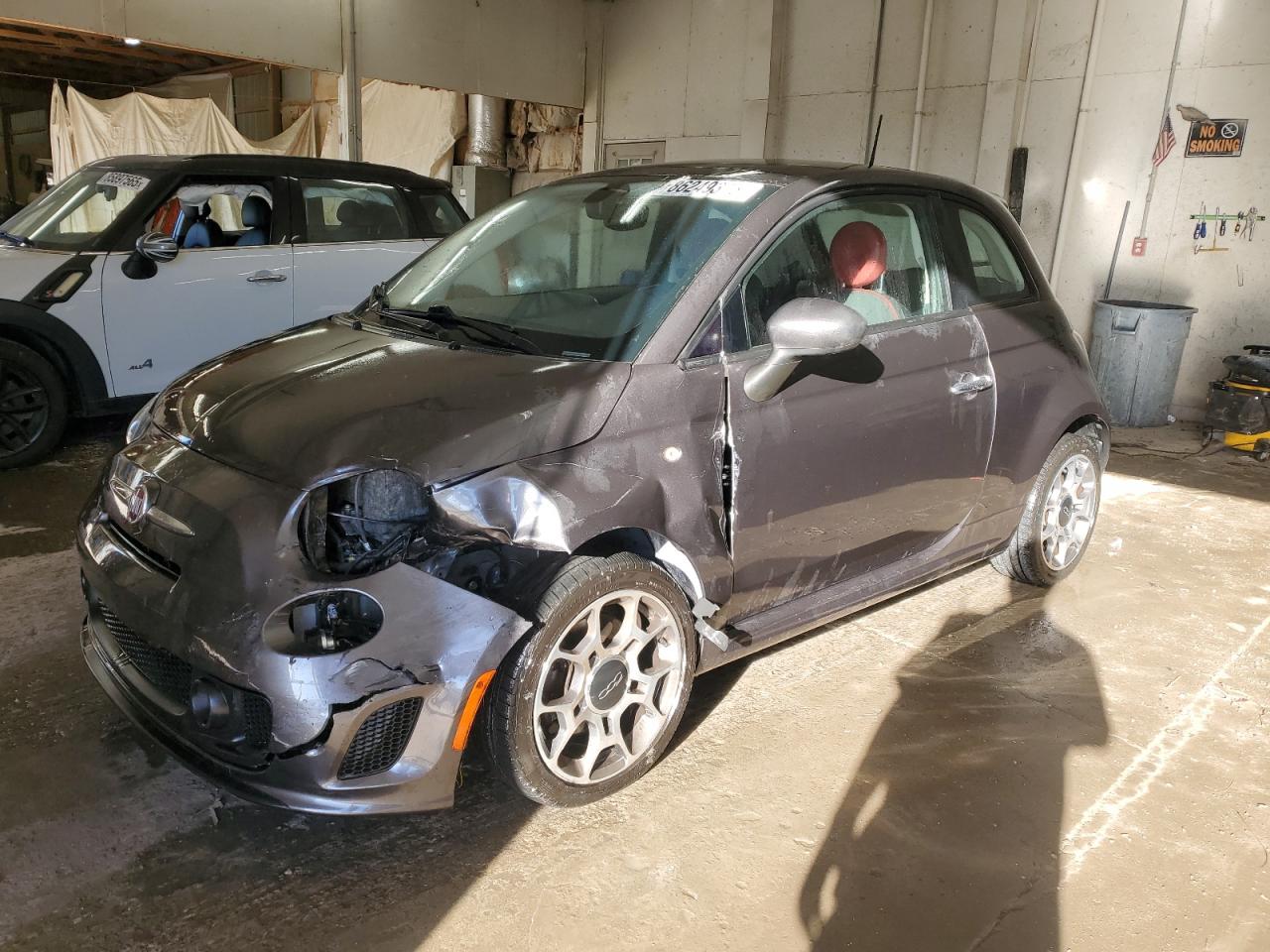 FIAT 500 2018. Lot# 86249375. VIN 3C3CFFKH9JT377713. Photo 1