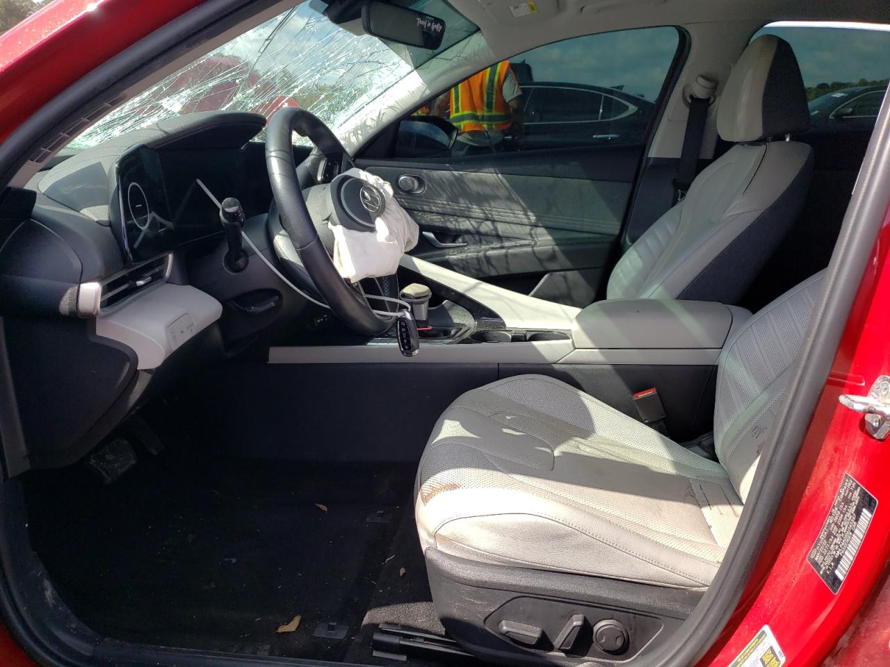 2022 Hyundai Elantra Limited VIN: KMHLP4AG9NU345597 Lot: 87374935