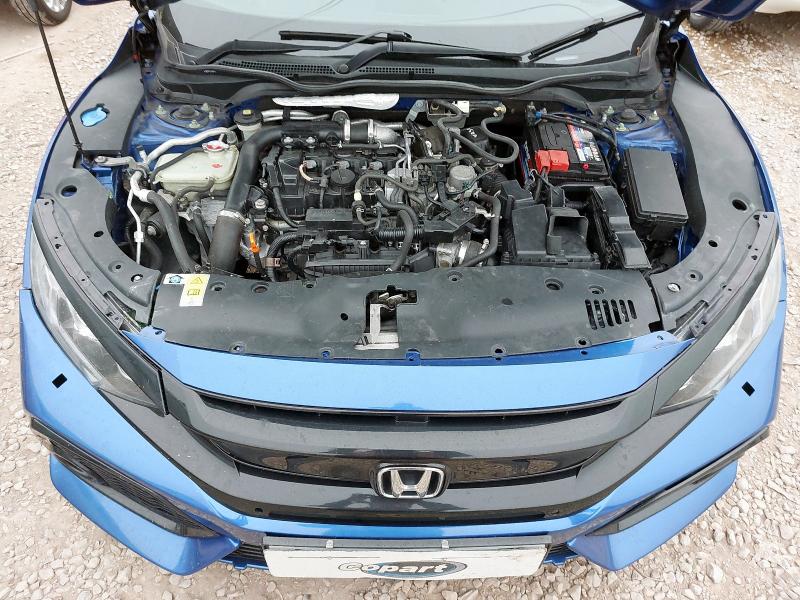 2019 HONDA CIVIC 1.0 VTEC TURBO 126 SPORT LINE 5DR CVT