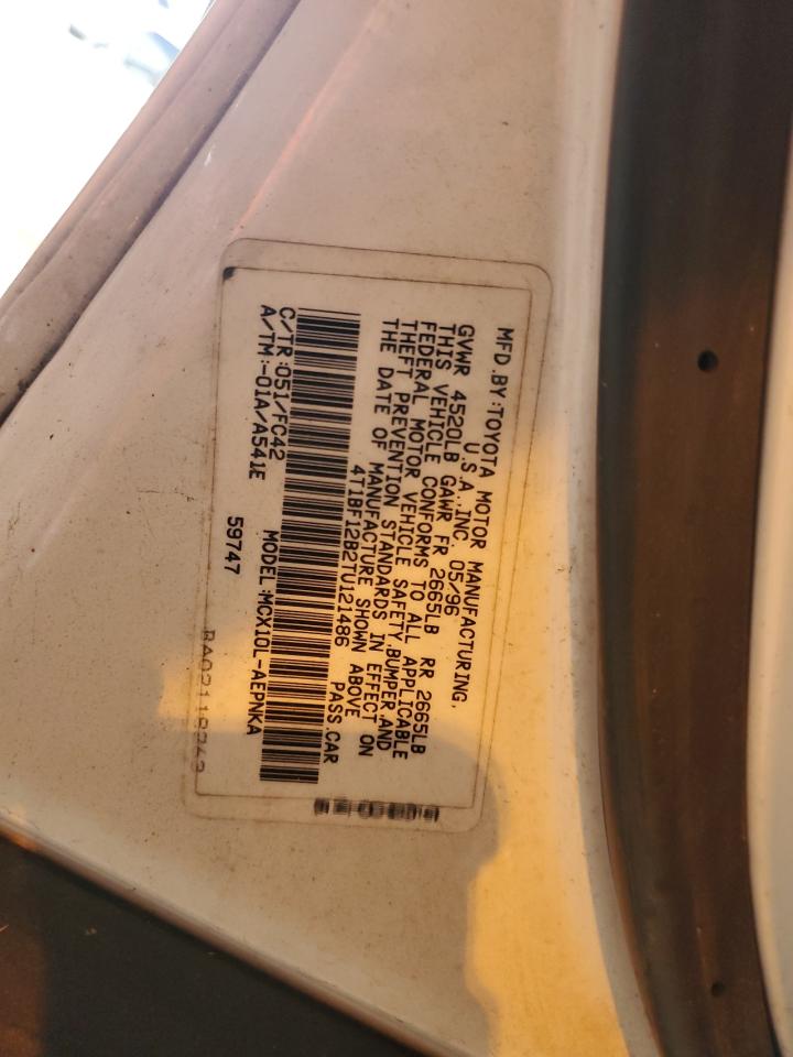 1996 Toyota Avalon Xl VIN: 4T1BF12B2TU121486 Lot: 90058635