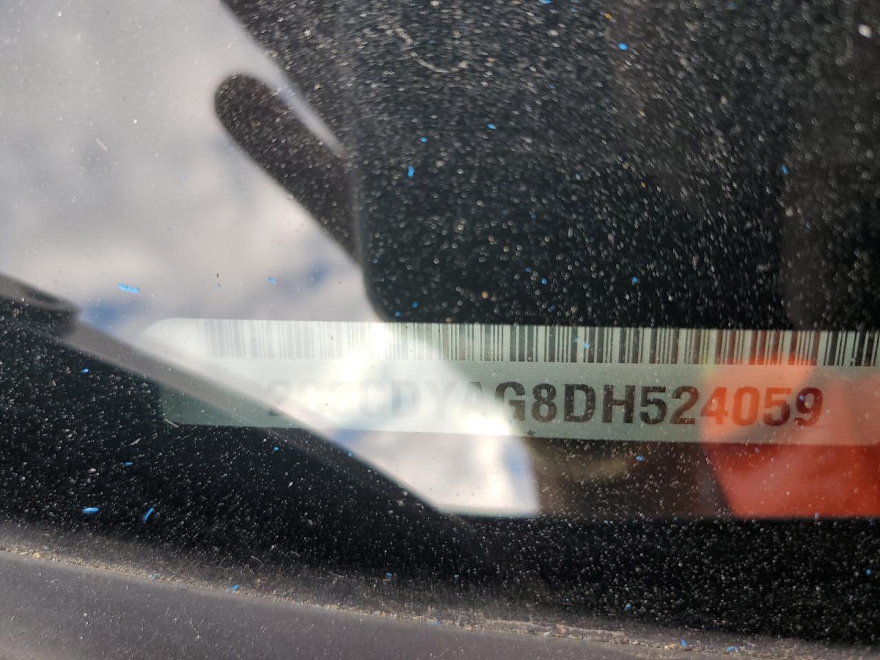 2021 Dodge Challenger Sxt VIN: 2C3CDYAG8DH524059 Lot: 70657345