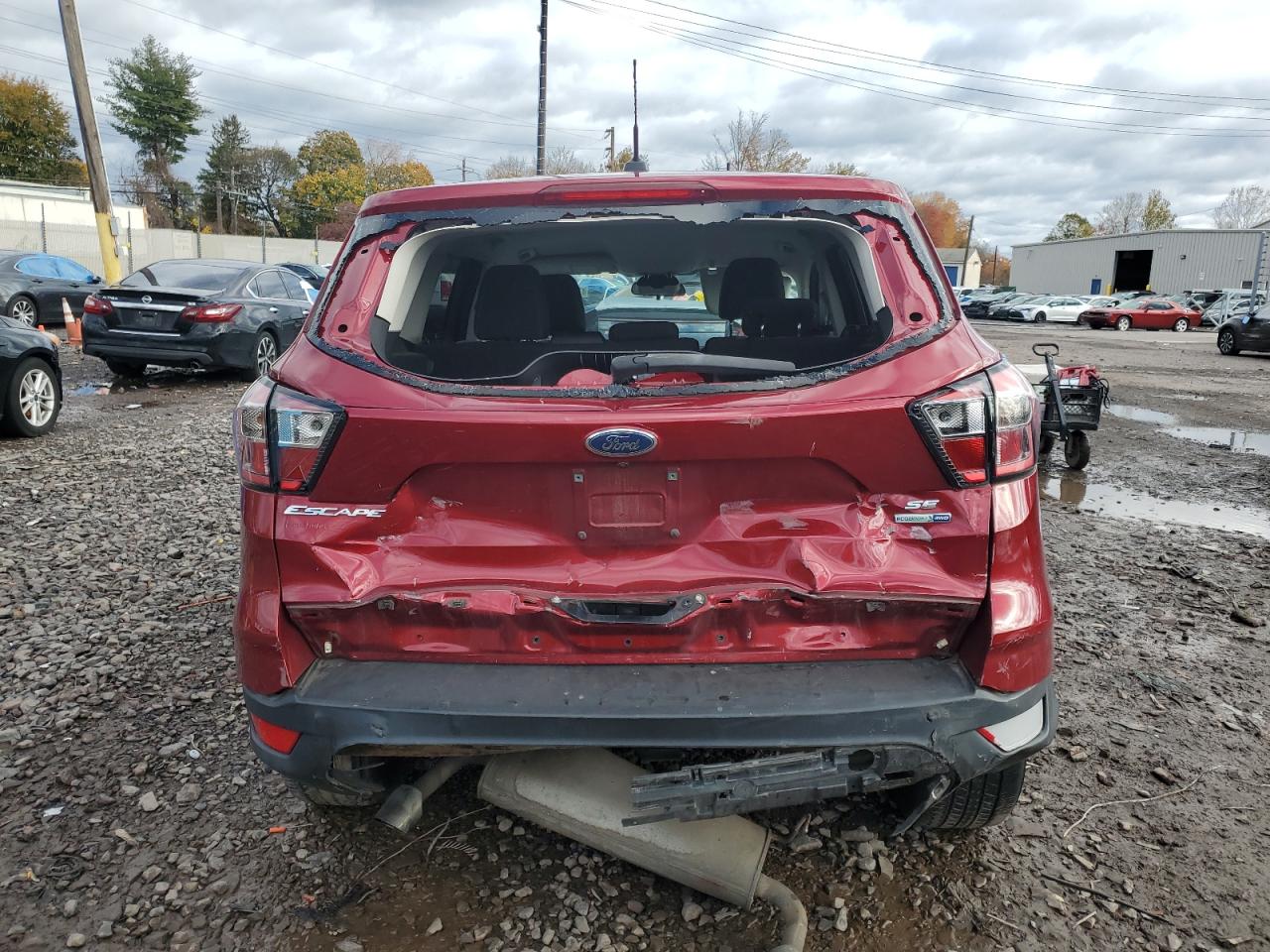 2017 Ford Escape Se VIN: 1FMCU9GD0HUB94625 Lot: 90668915