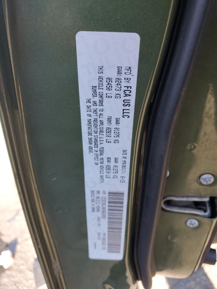 2019 Dodge Charger Scat Pack VIN: 2C3CDXGJ4KH662059 Lot: 86674445