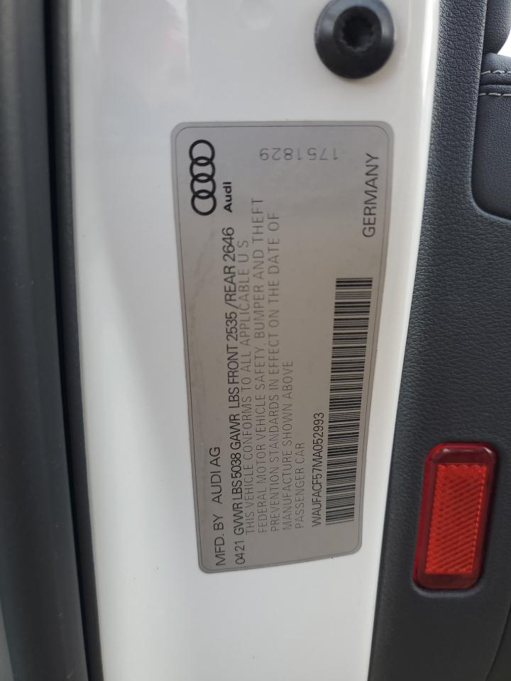 2021 Audi A5 Premium Plus 45 VIN: WAUFACF57MA052993 Lot: 82338315