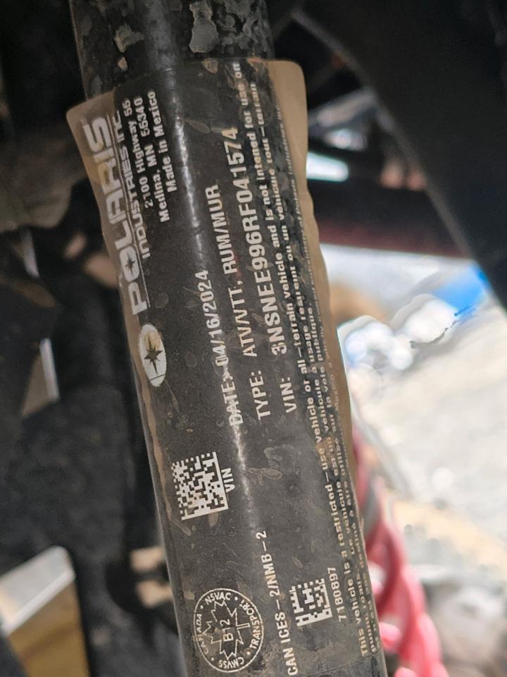 2024 Polaris Rzr Xp 1000 Sport VIN: 3NSNEC999RF307481 Lot: 87305995