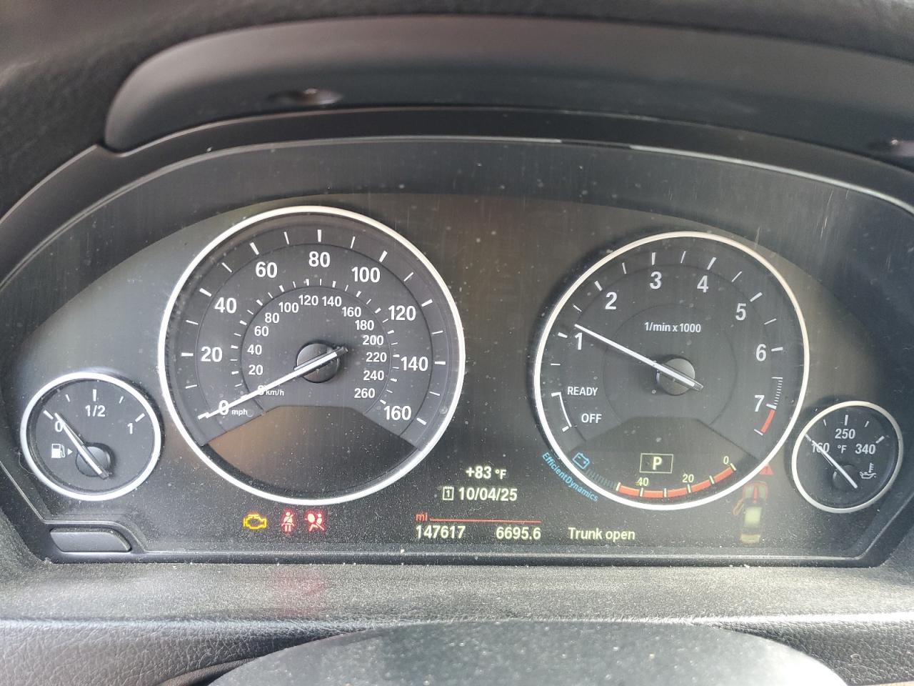 2015 BMW 328 Xi Sulev VIN: WBA3B5C56FP654767 Lot: 82325655