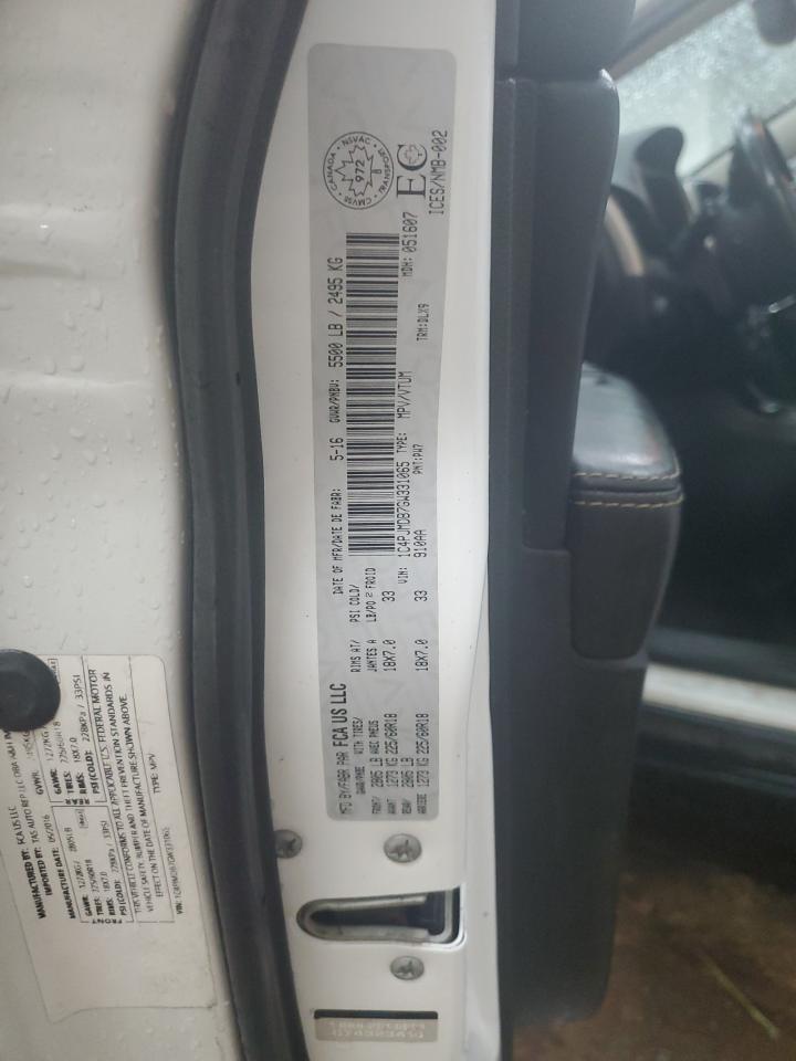 2016 Jeep Cherokee Limited VIN: 1C4PJMDB7GW331065 Lot: 85524555