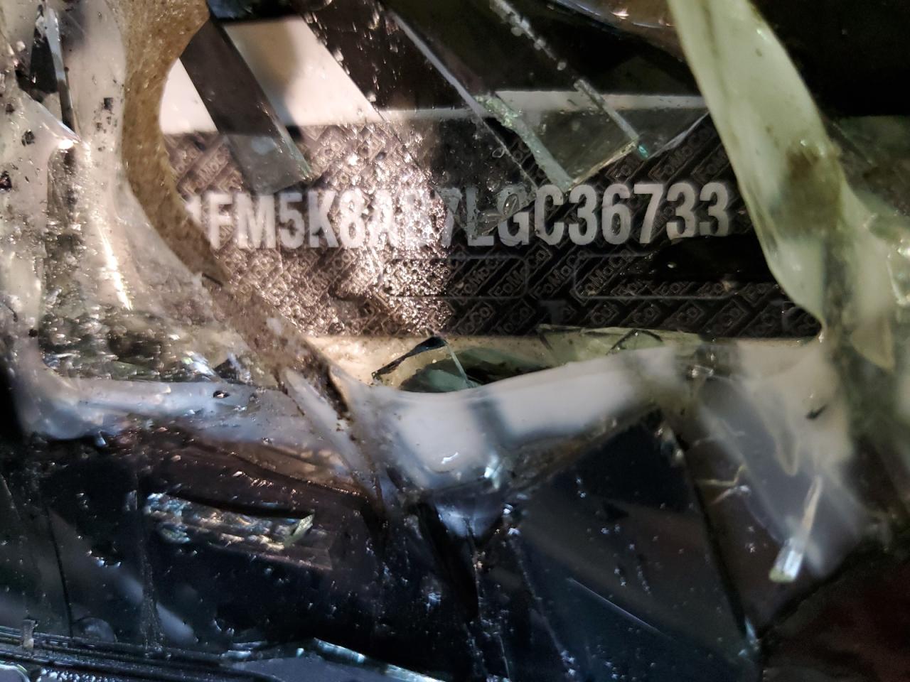 2020 Ford Explorer Police Interceptor VIN: 1FM5K8AB7LGC36733 Lot: 84813895