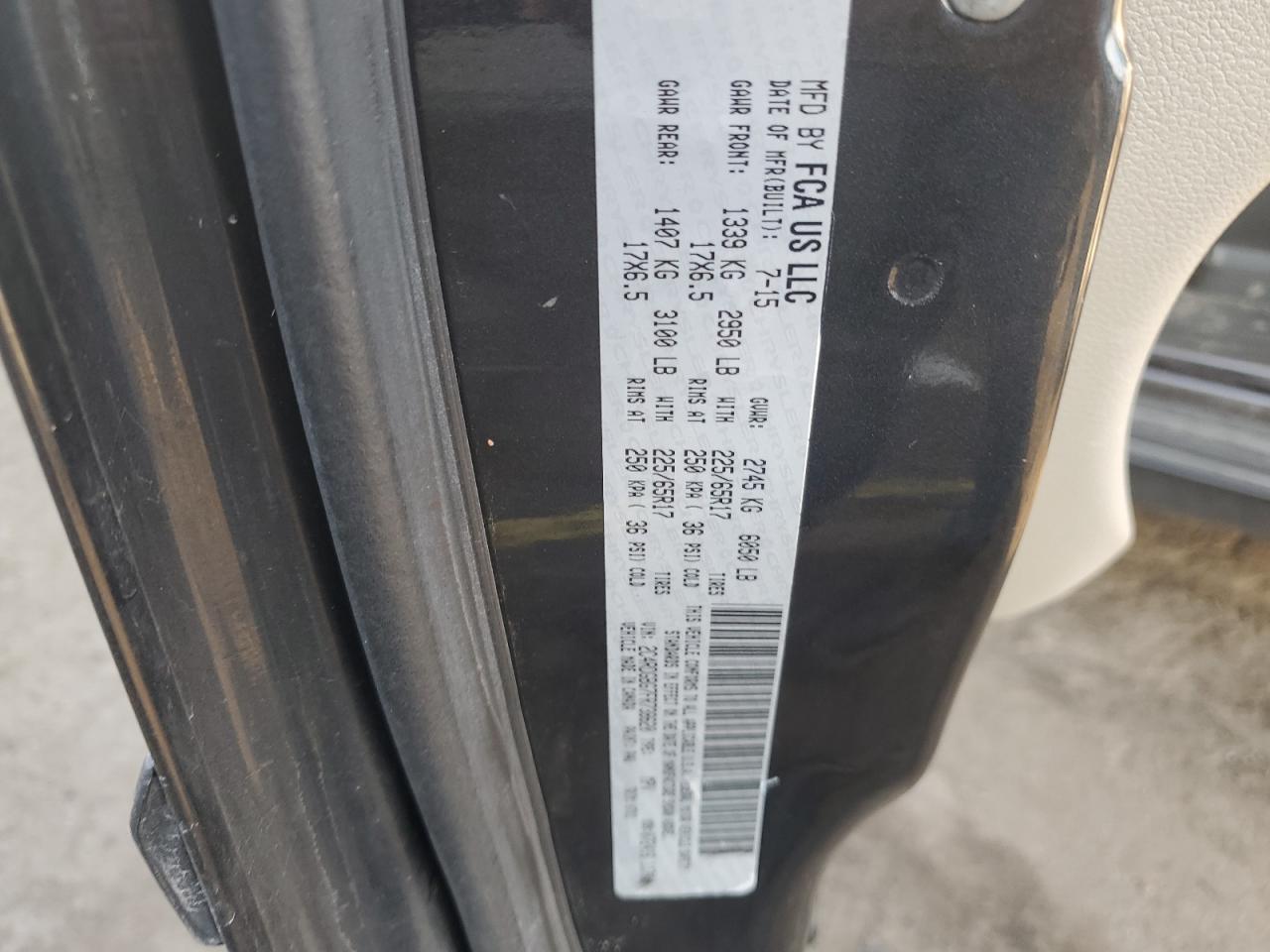 2015 Dodge Grand Caravan Se VIN: 2C4RDGBG7FR738620 Lot: 82477335