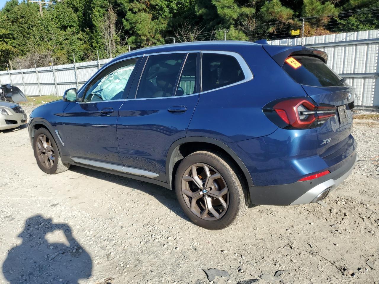 2022 BMW X3 xDrive30I VIN: 5UX53DP03N9K84624 Lot: 84047545