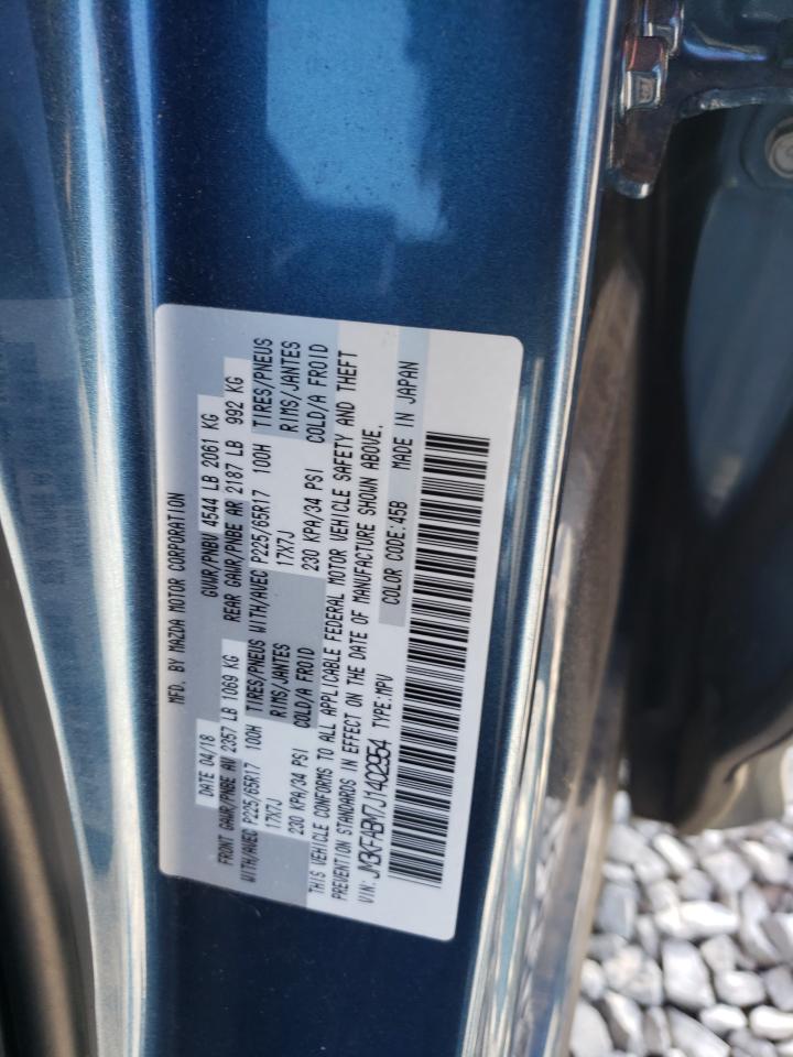 2018 Mazda Cx-5 Sport VIN: JM3KFABM7J1402954 Lot: 84941675