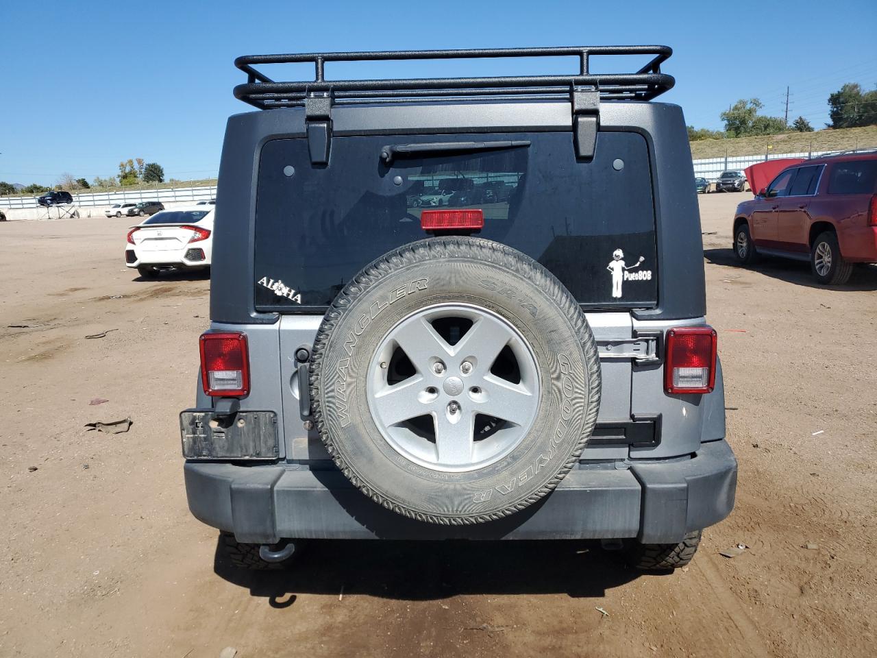 2017 Jeep Wrangler Unlimited Sport VIN: 1C4BJWDG4HL527596 Lot: 84440245