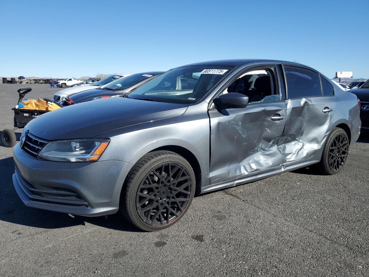 VOLKSWAGEN JETTA 2018. Lot# 90511775. VIN 3VW2B7AJ4JM251635. Photo 1