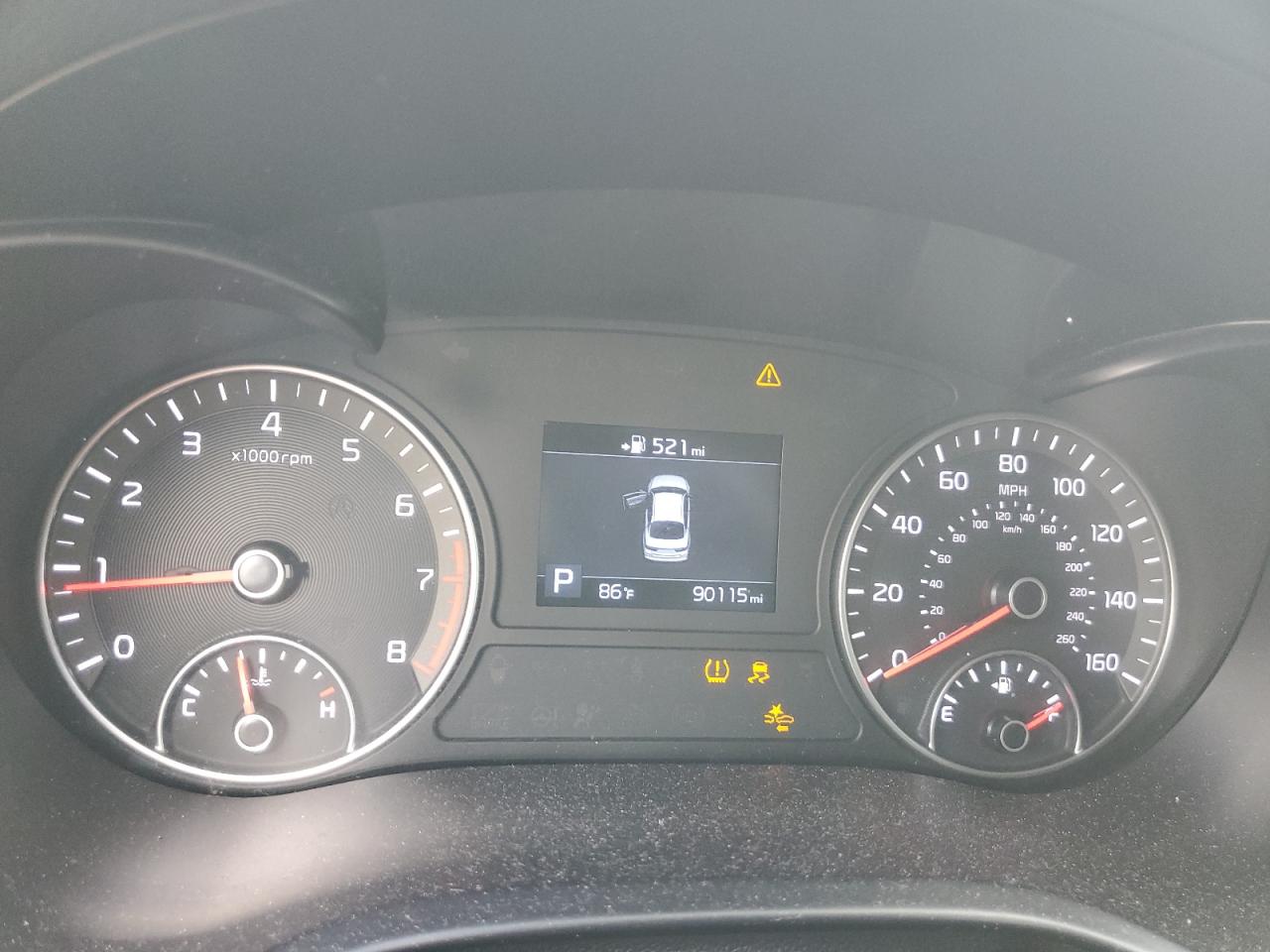 2020 Kia Optima Lx VIN: 5XXGT4L31LG435437 Lot: 82201135