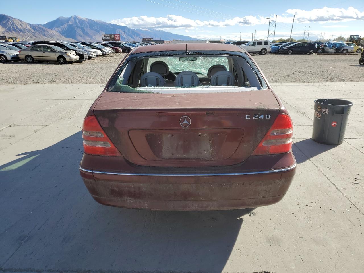 2001 Mercedes-Benz C 240 VIN: WDBRF61J21F019582 Lot: 89659965