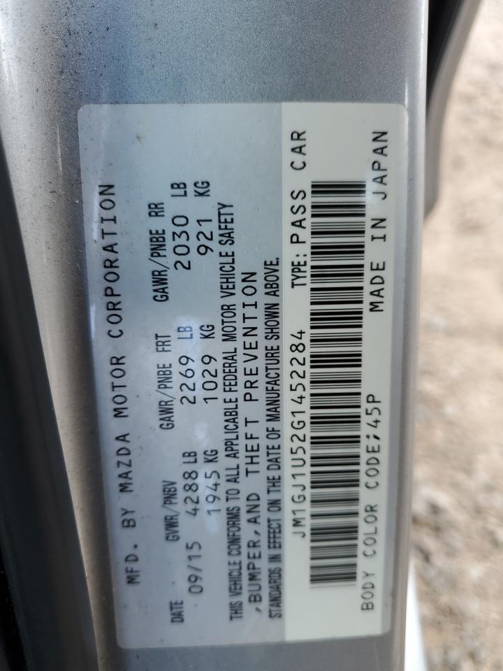 2016 Mazda 6 Sport VIN: JM1GJ1U52G1452284 Lot: 85929755