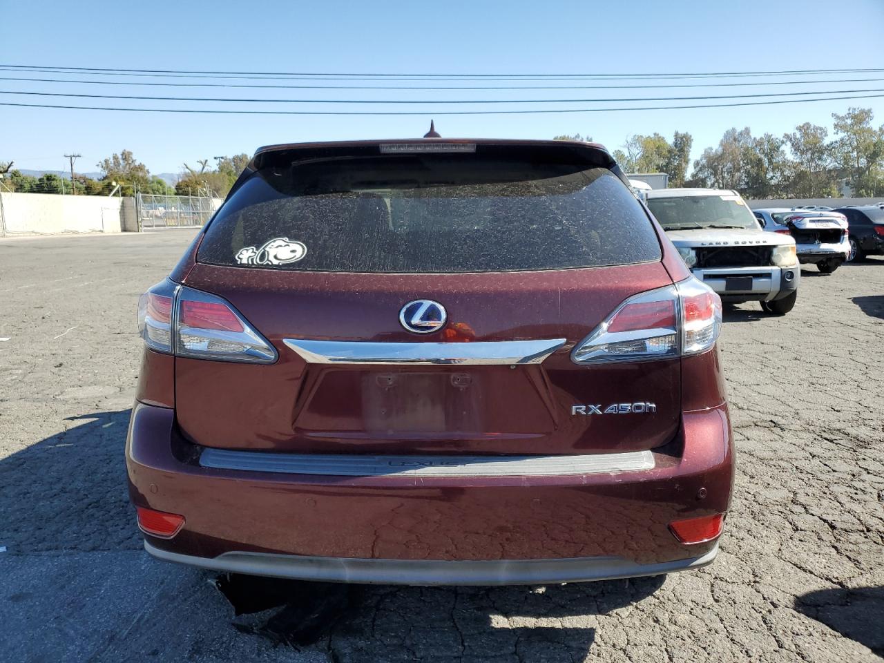 2013 Lexus Rx 450H VIN: JTJZB1BAXD2008143 Lot: 89834895