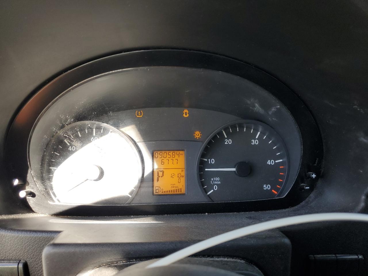 2017 Mercedes-Benz Sprinter 2500 VIN: WD3PE7CD6HP525732 Lot: 92266765