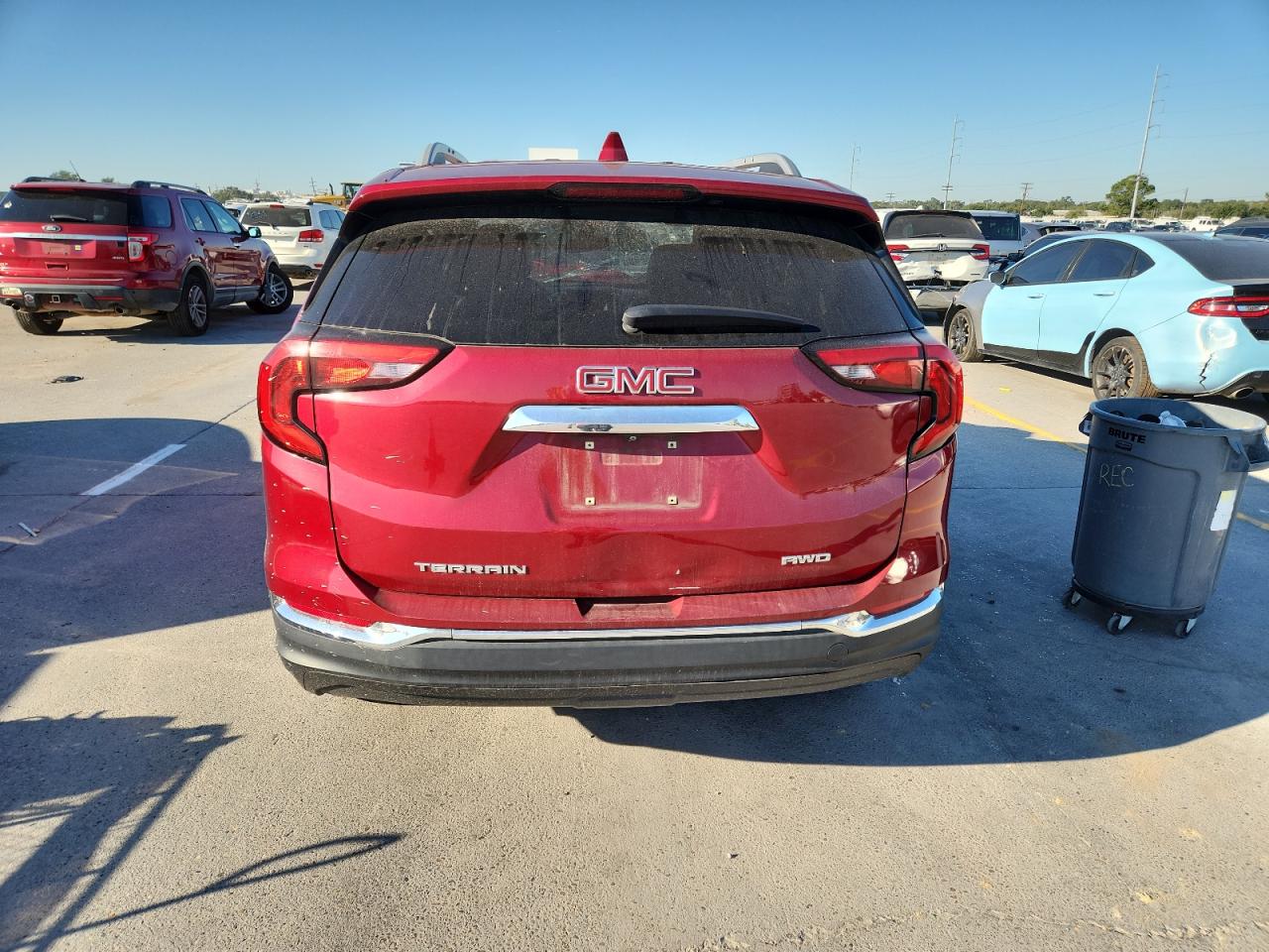 2020 GMC Terrain Slt VIN: 3GKALVEV6LL206061 Lot: 82393985