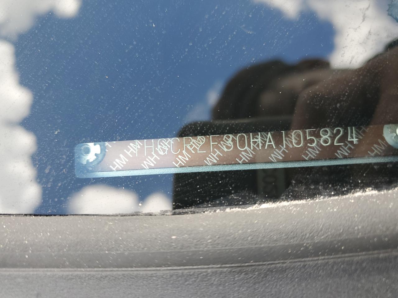 2017 Honda Accord Lx VIN: 1HGCR2F30HA105824 Lot: 85493715