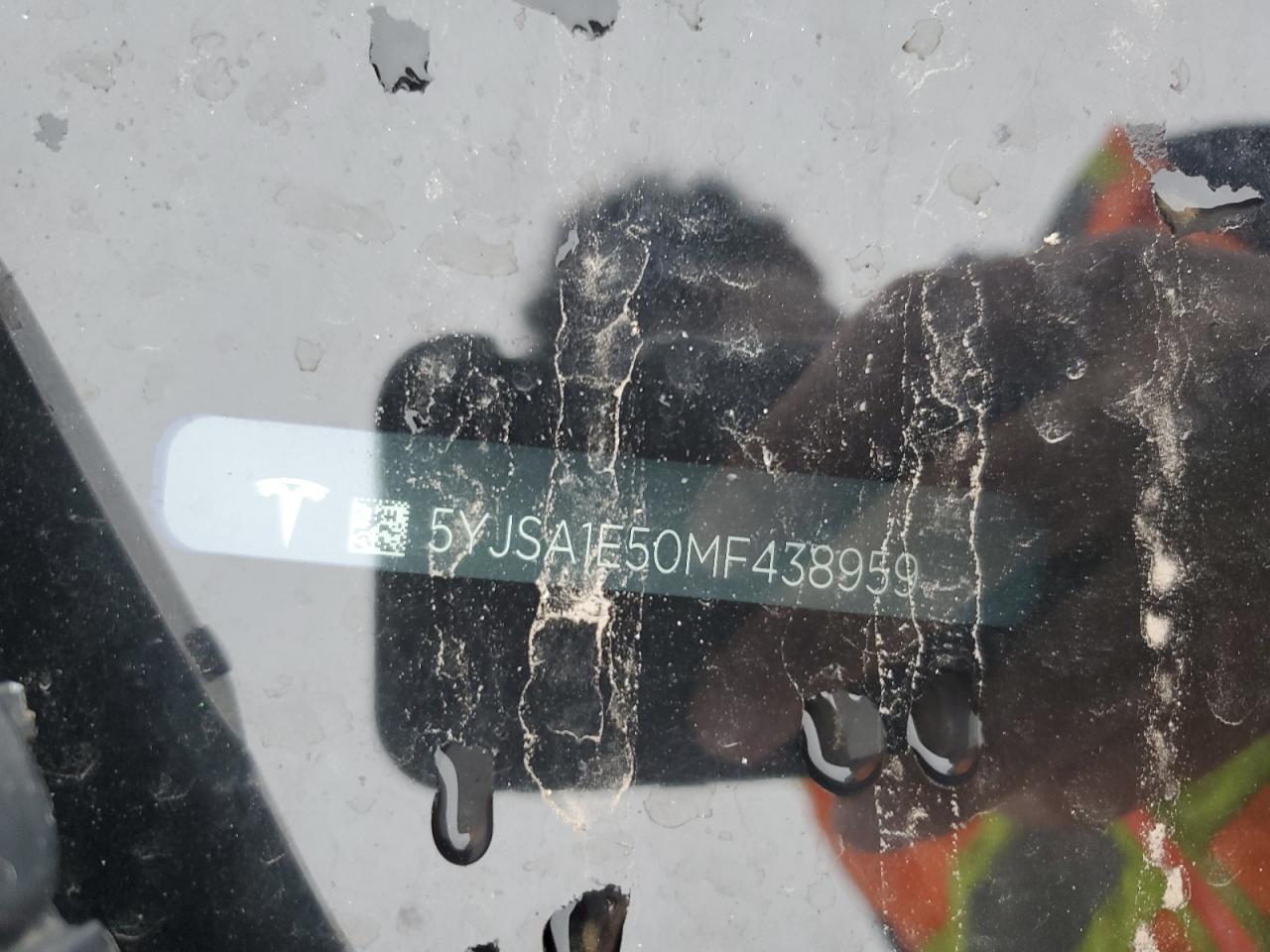 2021 Tesla Model S VIN: 5YJSA1E50MF438959 Lot: 81788075