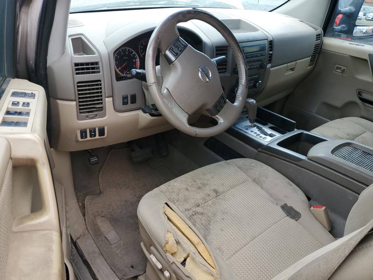 2008 Nissan Titan Xe VIN: 1N6AA07DX8N343274 Lot: 86117825