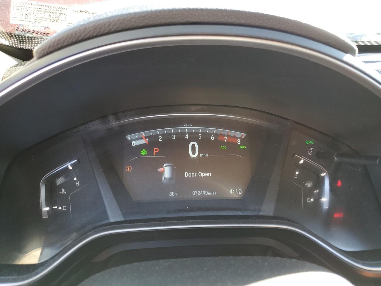 2017 Honda Cr-V Exl VIN: 2HKRW2H81HH622620 Lot: 81982225