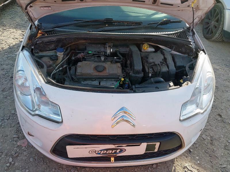 2012 CITROEN C3 WHITE 
