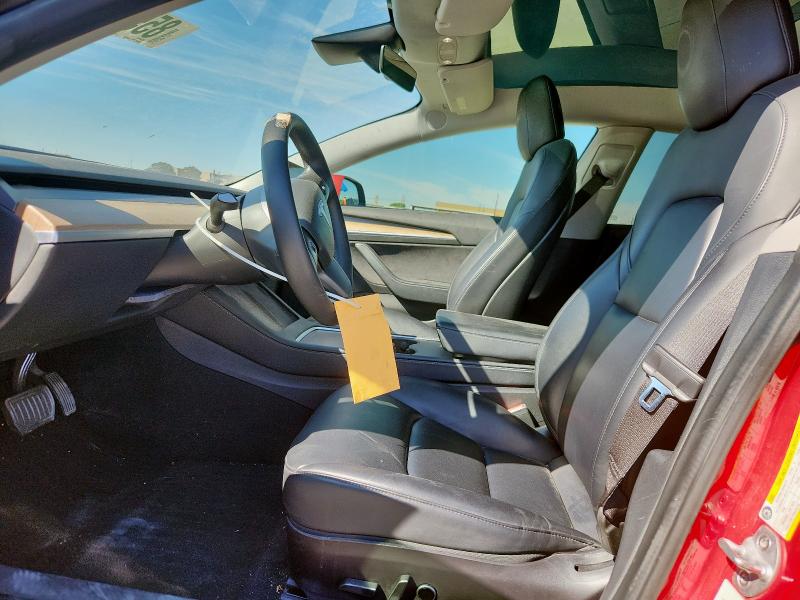  TESLA MODEL 3 2022 Czerwony