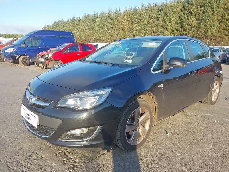 2014 VAUXHALL ASTRA 1.6I 16V SRI 5DR for sale at Copart WHITBURN