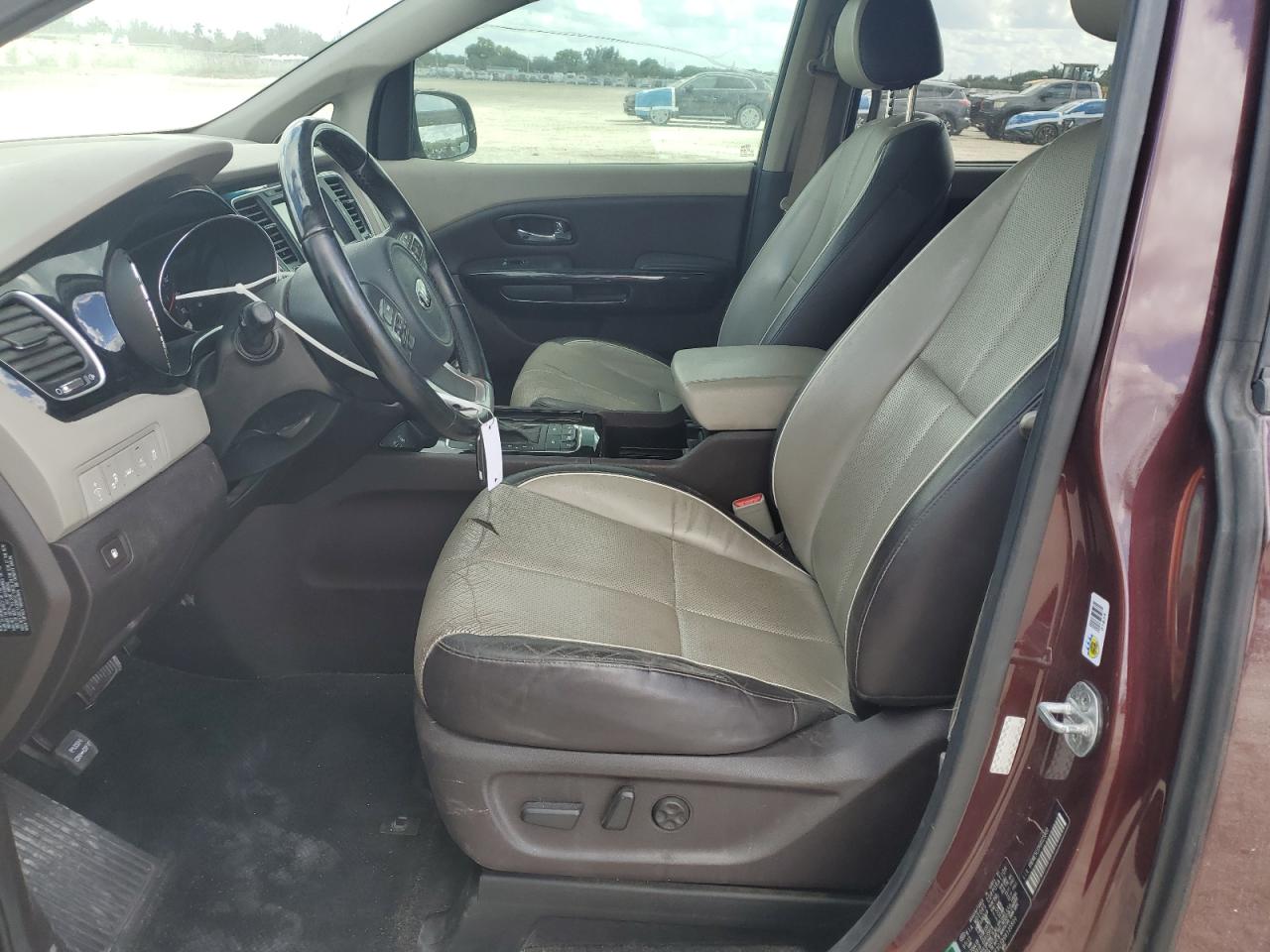 2016 Kia Sedona Sxl VIN: KNDME5C13G6125800 Lot: 89437665