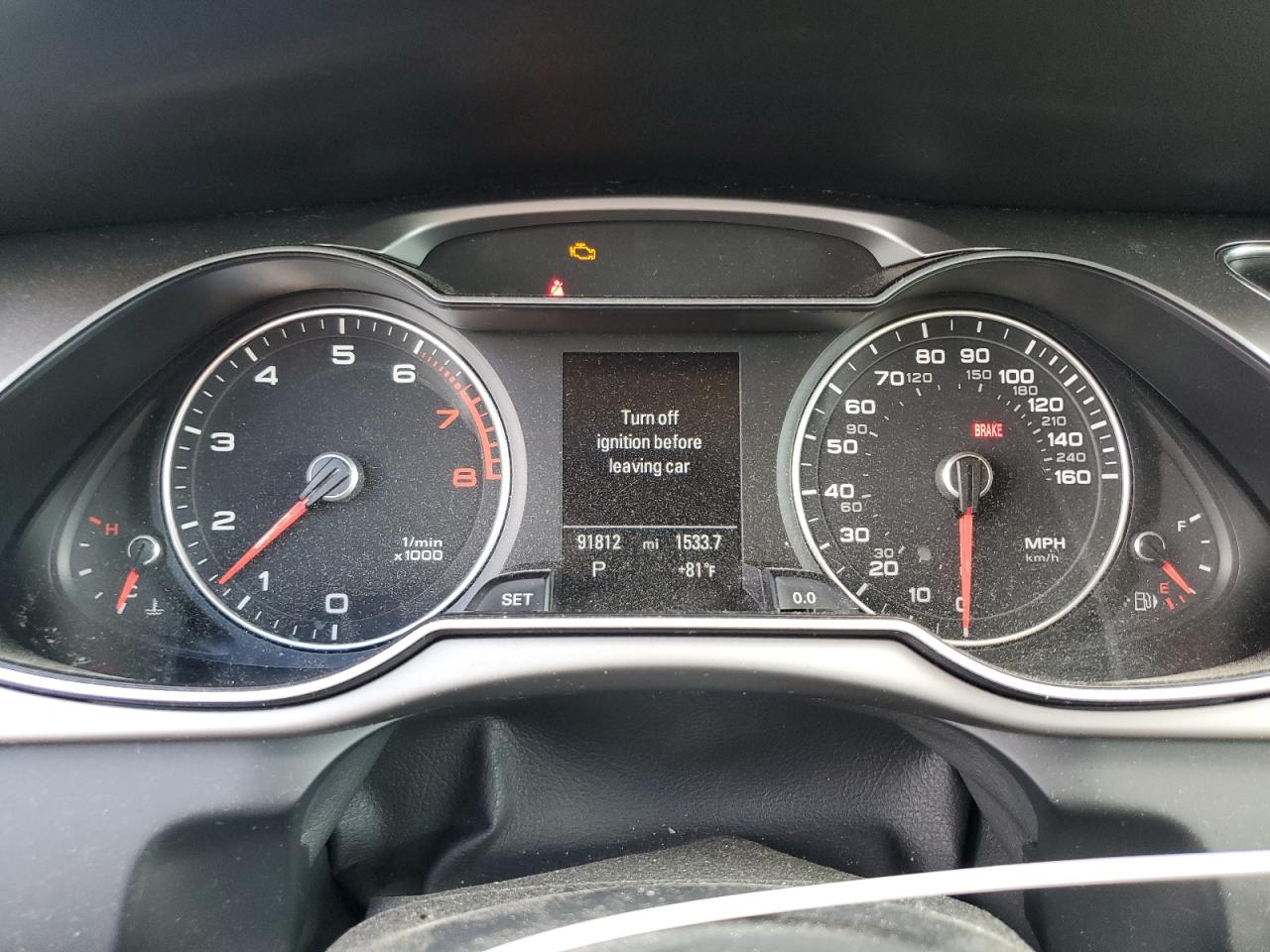 2014 Audi A4 Allroad Premium Plus VIN: WA1UFAFL7EA092095 Lot: 81823465